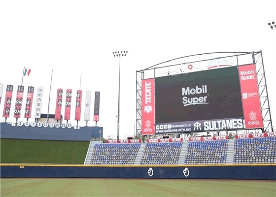 Stadion LED-Display Außen P8 Wasserdicht Vollfarbe Smd Typ HD hohe Helligkeit