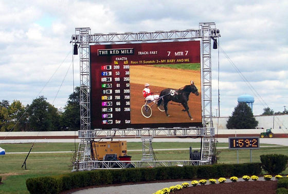 Outdoor-LED-Anzeige mit großer Led-Bildschirm IP65 Schrankgröße 960mm x 960mm P1.25 COB