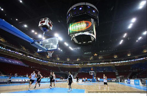 Sportbildschirm COB P2.5 Innenraum Vollfarbbildschirm IP34 3G WIFI Systemsteuerung Auflösung 3840Hz