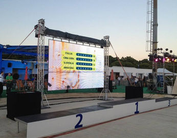 Leichtgewichtige Vollfarbe P4 LED-Outdoor-Display-Bildschirm 5 Jahre Garantie für Outdoor-Werbung LED-Display-Bildschirm