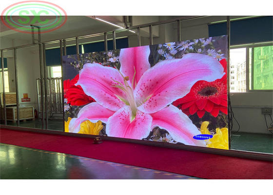 P3 Outdoor Vollfarbe LED-Gieß-Aluminium-Bildschirm Nation Star LED-Licht CE Rohs FCC genehmigte Schrankgröße 960mmx960mm