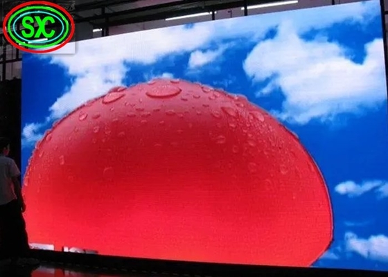 P10mm RGB LED-Anzeige im Freien mit IP65 wasserdicht auf Wasserpool IP65