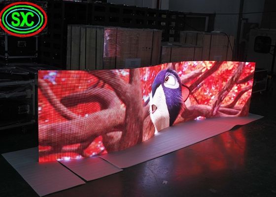 Guter Preis P4 Innen-SMD flexibles weiches LED-Anzeigen-Modul mit Nationstar LED Online