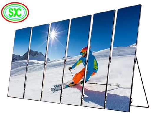 Intelligente P2 dünne LED Kabinett-Größe der Plakat-Anzeigen-640mmx1920mm für Einkaufszentren