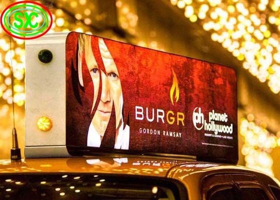 Outdoor-Full-Colour-P5 Auto-LED-Signal-Display mit Aluminium-Schrank