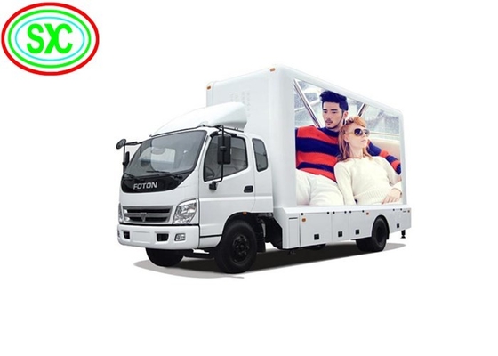 P6 Vollfarbiger Van Outdoor Mobilfahrzeug Werbung Led Display Led Anhänger Video-Panel