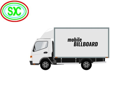 P6 Vollfarbiger Van Outdoor Mobilfahrzeug Werbung Led Display Led Anhänger Video-Panel