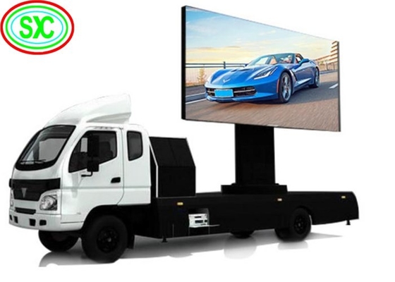 P10 Vollfarbiger mobiler LED-Bildschirm / Outdoor-LED-Video-Display für Werbung