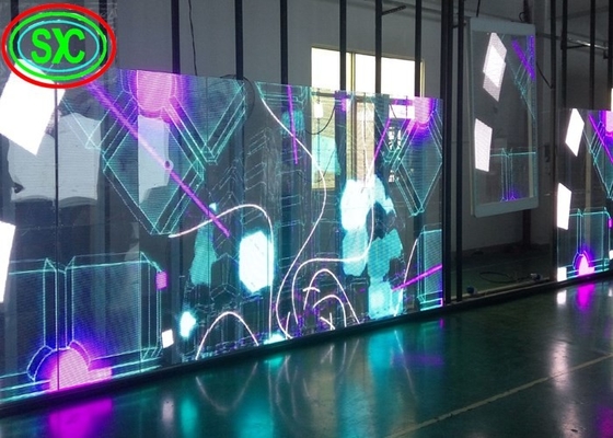 Aluminium Transparente LED-Leinwand Leichtes Modul Perfekt für die Anzeige