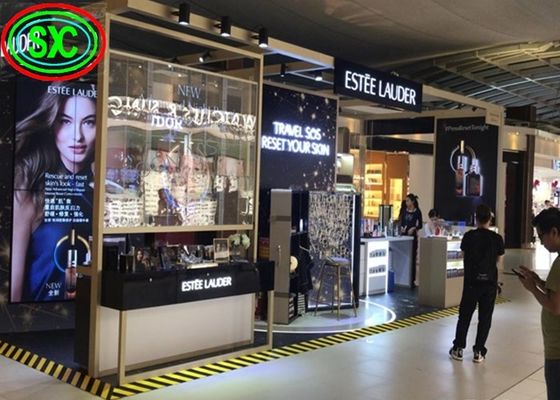 Transparenter LED-Bildschirm 5000 cd/m2 32768 Pixeldichte