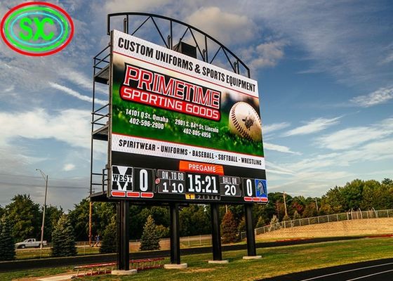 Outdoor Vollfarbe Wasserdichtes P5 Digitales Großstadion LED Display Video Scrore Board Hohe Helligkeit
