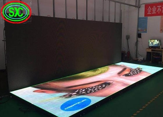 TANZBODENinnenhochzeit P4.81 wechselwirkende 3D LED Video, VereinTanzboden