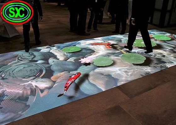 Portable 4,81mm LED Tanzflächen-Panel SMD3535 Vollfarb-Videowand