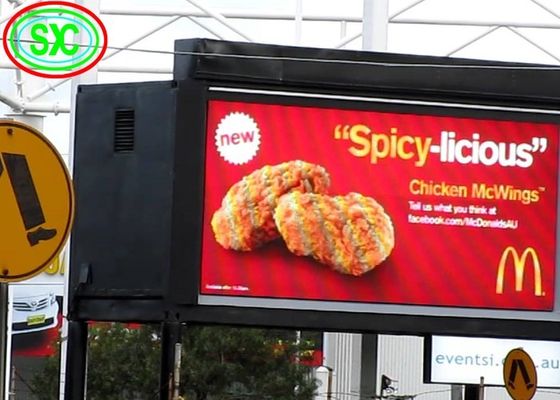 Guter Preis P8 Vollfarb-LED-Billboard 8mm Pixelabstand IP65 Wasserdicht 7000cd/M² Helligkeit Online