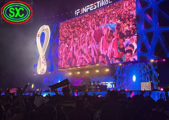 COB P2.5 Hänge-LED-Anzeige, Aluminium-Druckguss-Gehäuse, 40.000 Punkte/Quadratmeter