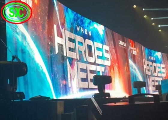 SMD3535 P8 Outdoor Full Color LED Leasing Screen RGB 8500cd/m2 15625 Punkte/m2