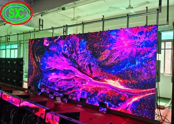 320*160mm Led Modul GOB LED-Display mit 640*640MM Schrankgröße und hoher Helligkeit von 1500 Bit