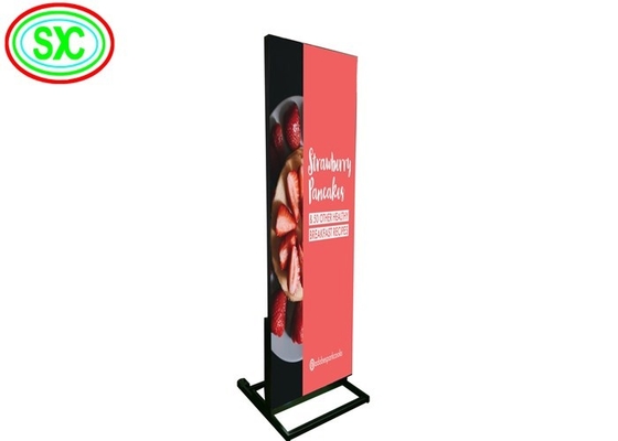 Ultra dünnes geführtes Plakat-Brett, Stärke der 3mm Neigungs-tragbare Plakat-Anzeigen-4cm