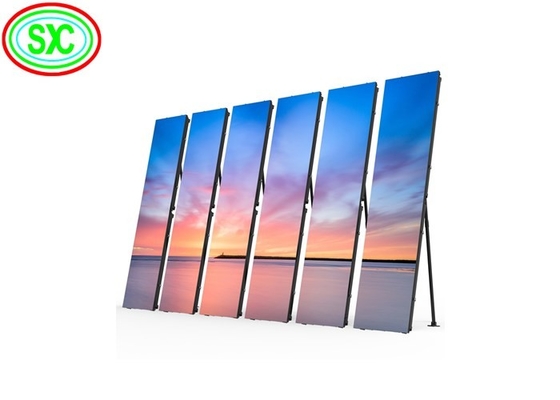 Innenraum Full Color SMD Mirror 1000cd/m2 P2.5 LED Video Poster Bildschirm 640x640mm