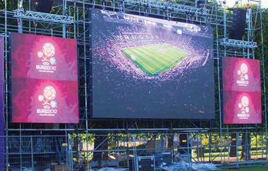 Werbung Helligkeit 6000k LED-Video-Display-Panels 1r1g1b 10mm Pixel Pitch LED-Video-Display-Panels