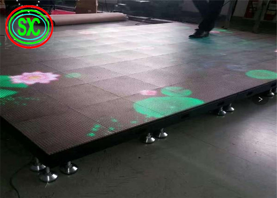 SMD2121 P3.91 Innen-LED-Anzeigen-Boden-Stand-digitale Beschilderung