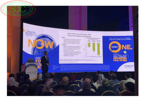 Outdoor Indoor HD Bühnenhintergrund Slim Led Display P3.9 Vermietung LED Videowand