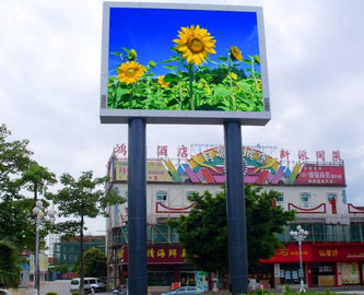 P8 Außenwerbung LED-Bildschirme IP65 3G wasserdicht Helligkeit 7000 Werbe-LED-Display