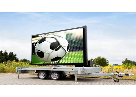 Vollfarbige Werbe-LED-Bildschirme mit Text-Display-Funktion H 160 V 140 Blickwinkel