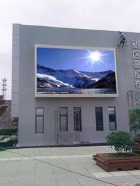 Außenwasserdichtes P10 Werbe-LED-Billboard 50000cd/m2 Helligkeit Schildschirm