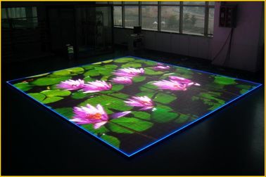 Bleischirm Dance Floor SMD 3535 Pixel-10mm stellen 500mm x 500mm Kabinett an