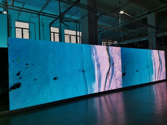 3840Hz Auffrischungsrate P3.91 Vollfarbschilder Miete Mobile Bühne LED-Bildschirm
