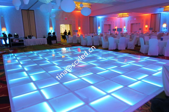 Guter Preis Indoor 4,81 mm Pixelabstand LED-Tanzflächen-Panel 500x500 mm IP65 wasserdicht Online