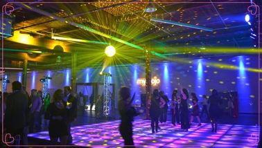 Indoor Outdoor Vollfarbe hochauflösende Leichtgewicht Interaktiv Anti-Kollision LED Tanzfläche