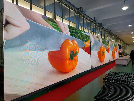 Guter Preis P3.91 500x500mm farbenreicher LED-Anzeigen-Stadiums-Schirm-im Freien Videowand、、 Online