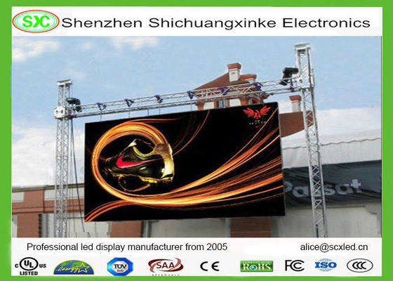 Guter Preis Leichte super dünne hängende LED-Anzeige, Chaming-Ereignisse führte Schirm 500x500 Online