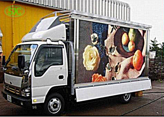 Guter Preis Kommerzielle wasserdichte Bildschirm-Wand P8 HD mobile LKW-LED Online