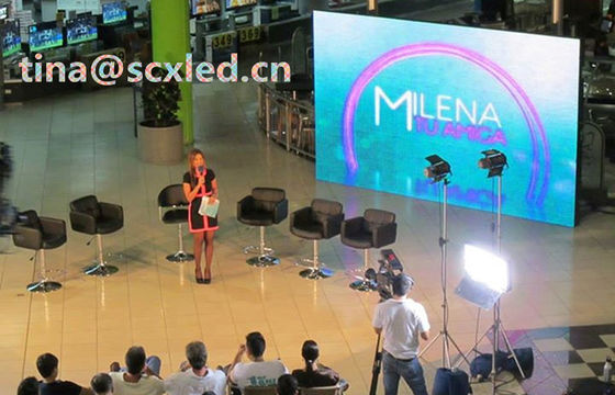 P3.91mm Innenraum-LED-Videowandbildschirm 5000cd Helligkeit IP65