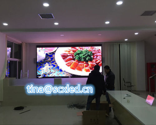 P2.5 Vollfarbige LED-Videowand-Platte 160x160mm Indoor-Miet-Display