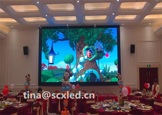 P2 Indoor Full Color Stage LED Display Panel 2mm Pixel 250000/M2 Dichte