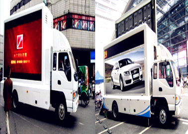Außenwasserdichtes P10 Leichtgewicht Anhänger Mobilfahrzeug High-Definition LED-Werbebildschirm