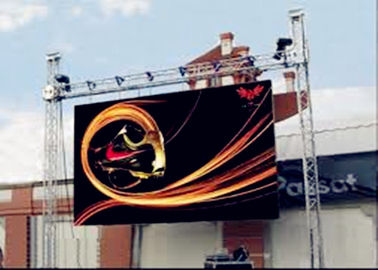 Giant High Brightness Outdoor Vollfarbwerbung LED Billboard Straße Straße / High Way