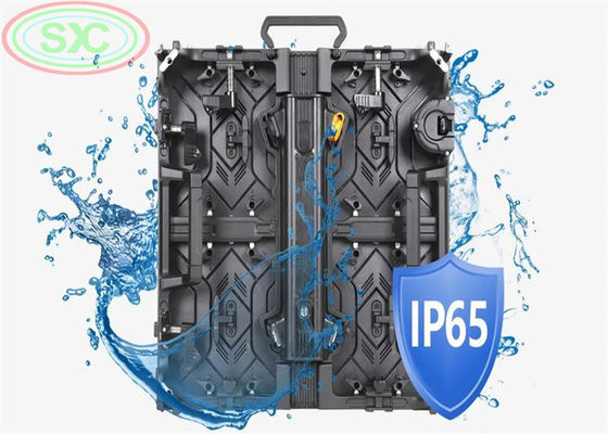 P3.91 Innen-Außen-LED-Bildschirm 500x500 mm Vollfarbe Mietbildschirm