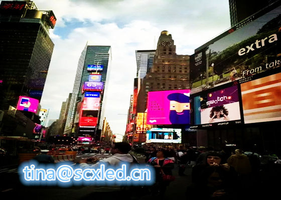 P10 Outdoor LED Werbebildschirm 10mm Pixelabstand IP65 Wasserdicht