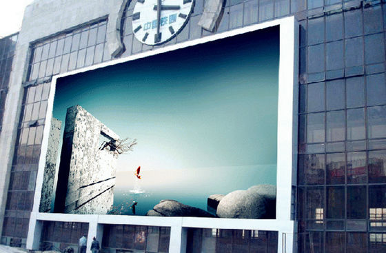 Guter Preis Vollfarbige P10-Billboard-Videowand-LED-Display für die Werbung im Freien Online