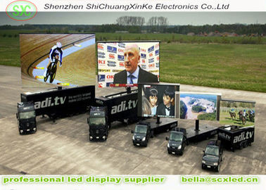 China Full Color Led Mobile Truck P5 Mobile LED Werbeplakate Bildschirm im Freien