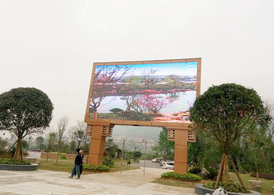 P6 Außenwasserdicht Vollfarb-LED-Display 6mm Pixel-Tonhöhe 5000cd/m2 Helligkeit