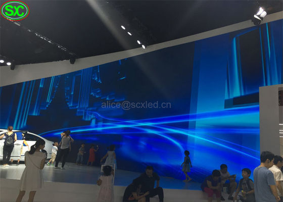 Guter Preis Hochauflösendes Auto-Ausstellungs-Stadium LED sortiert P4.81mm-Super Clear-Vision aus Online