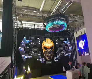 Vermietung von RGB-LED-Bühnenbildschirm, LED-Innenbildschirm, LED-TV Wand geräuschlos 62500 Punkte/Quadratmeter