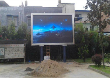 Hoch-Auflösung Outdoor WLAN Doppelseitige Led-Schild P6 Front-Service Led-Billboard