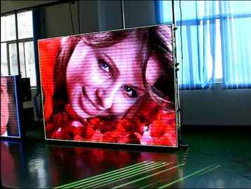 Vermietung von Druckguss-Aluminium-Bildschirm Kurvoberfläche Bildschirm HD P10 Großes LED-Outdoor-Display IP65 320*160mm